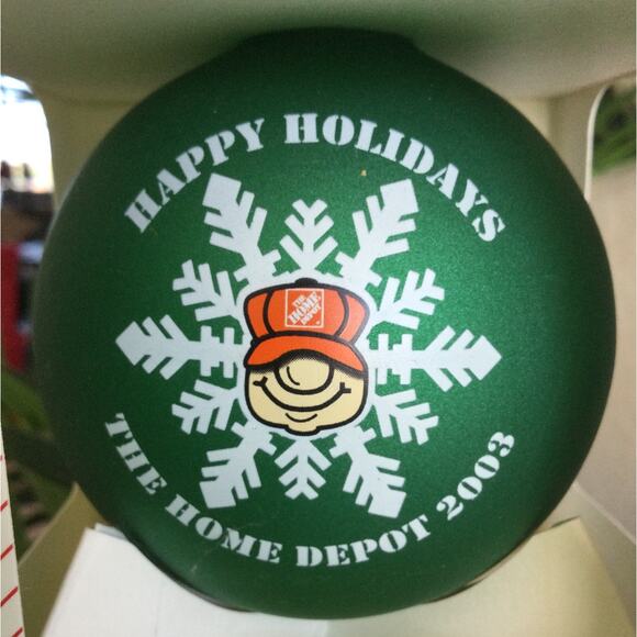 The Home Depot Collectable Christmas Ornaments lot of 7 - Picture 5 of 16